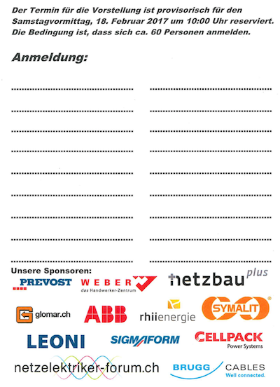 anmeldung klein