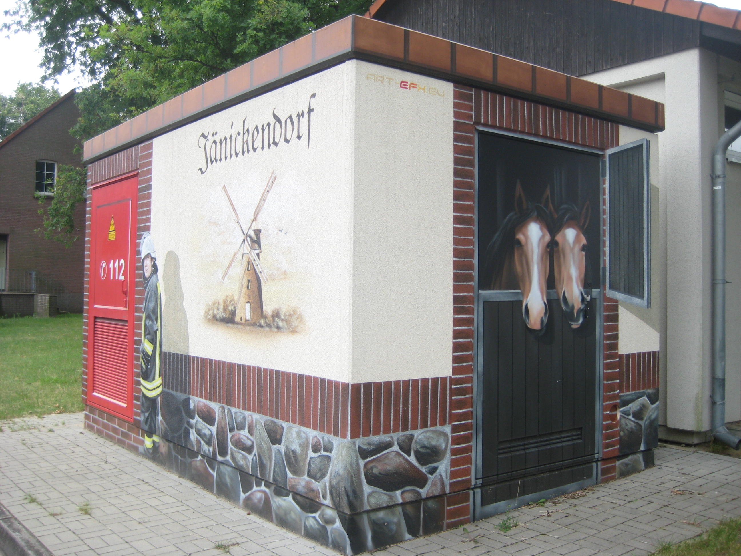 Trafostation Jänickendorf 1 panoramio